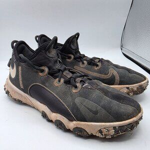 Nike Future Field GS Boys Size 5.5 Black Turf Shoes Sports Outdoors Athletic